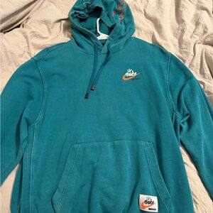 Nike Turquoise Hoodie